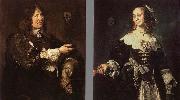 Frans Hals Stephanus Geraerdts and Isabella Coymans oil painting on canvas